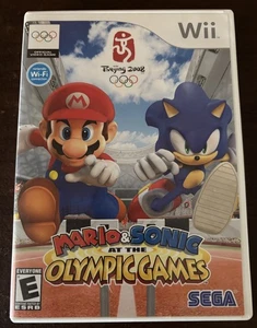 Mario & Sonic en los Juegos Olímpicos Nintendo Wii Completo En Caja Original con Manual Probado - Imagen 1 de 5