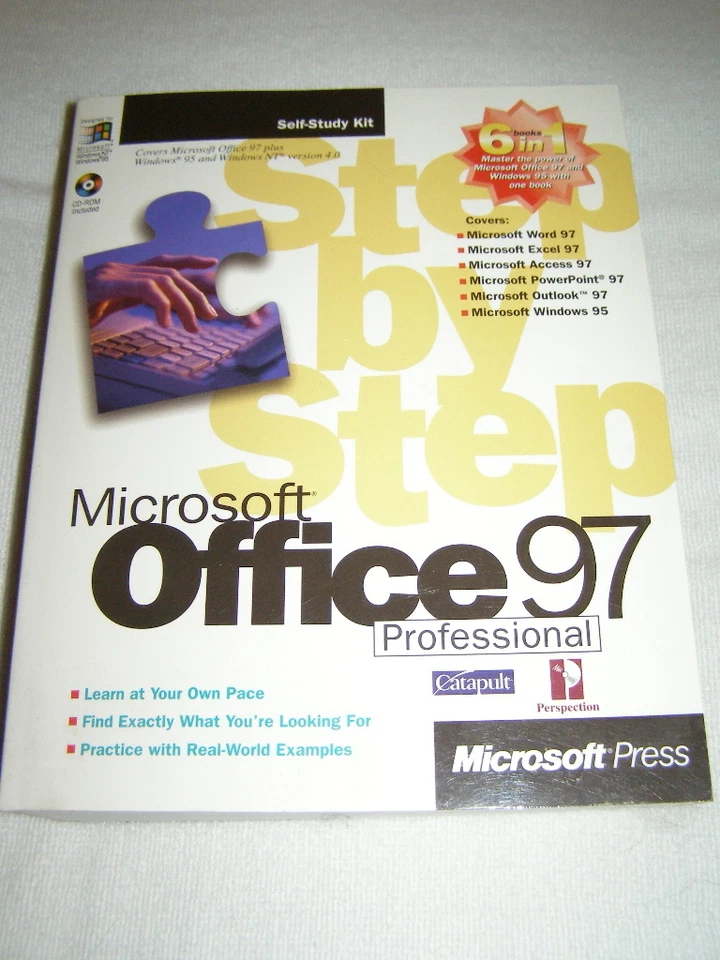Microsoft Office 97 Professional Self-Study Kit with CD-ROM - Image 1 of 1