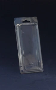 500 STÜCK KLAPPBLISTER KUNSTSTOFFBOX VERKAUFSVERPACKUNG 70 x 160 x 30 mm - Picture 1 of 2