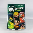 DC Universe: 3-Pack Action (DVD, 2011, 3-Disc Set) - Brand New Sealed