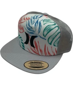 Hurley Bahama Truckermütze/Einheitsgröße/Kappe Druckknopflasche grau/mehrfarbig/neu mit Etikett! - Bild 1 von 3