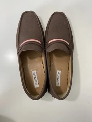  Zapatos Steve Madden Hombre Talla 13 Cuero Marrón Hechos en India Nuevos Foto 1 de 4