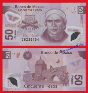 MEJICO MEXICO 50 Pesos 2010 Polimero Pick 123s SC / UNC - Foto 1 di 1