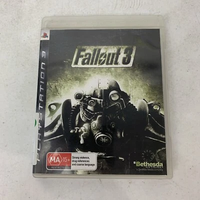 Fallout 3 Sony PlayStation 3 PS3 Video Game Complete With Survival Guide - Image 1 of 4