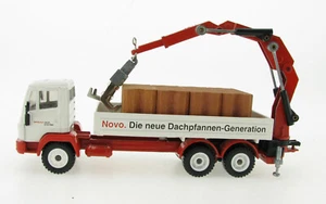 SIKU 2920 Mercedes LN 2 LKW mit Ladekran und Ladegut BRAAS Novo Werbemodell 1:55 - Picture 1 of 10