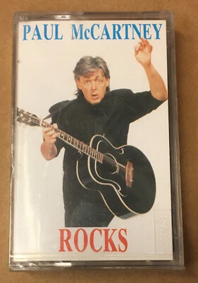 PAUL MCCARTNEY - PAUL MCCARTNEY ROCKS (1990) SEALED CASSETTE MADE IN TURKEY - Image 1 of 2