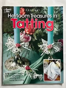 Crochet Tatting Pattern Book Xmas Ornaments Doily Edgings 17 Projects OOP RARE - Picture 1 of 2