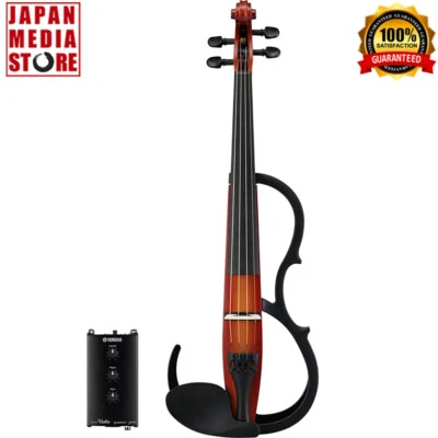 YAMAHA SV250 Silent Violin Pro 4 string Brown Made in Japan Brand New in Box - Image 1 of 4