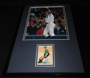 Scott Brosius Signed Framed 11x17 Photo Display 2001 World Series NY Yankees - Picture 1 of 2