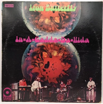 Iron Butterfly In-A-Gadda-Da-Vida ATCO SD 33-250 Yellow Label 1968 VG - Image 1 of 4