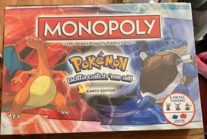 Monopoly Pokémon Kanto Edition Brettspiel, Pokémon Monopoly NEU VERSIEGELT - Bild 1 von 7