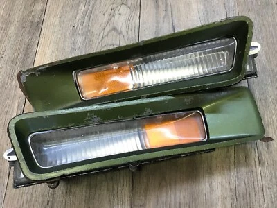 Chrysler 300 New Yorker 1969 carrocería C Mopar curvas/señales conjuntos de luces OEM Foto 1 de 4