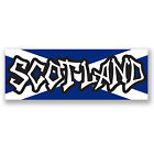 2 x Scotland Flag Sticker Car Bike iPad Laptop Helmet Decal Scottish Pride #4145