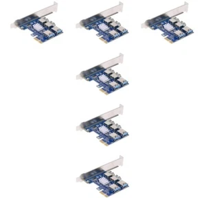  6 Pieces PCI-E-Erweiterungskarte PCI-Express-Extender PCI-USB-Extender - Bild 1 von 12