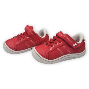 Stride Rite Toddler Red Surprize Sneakers 4, First Step Shoe