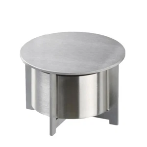 Elegante Weihwasserschale aus Edelstahl Hochwertig Weihwasserkessel Weihbecken - Bild 1 von 2