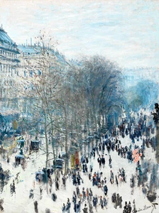 Boulevard des Capucines by Claude Monet 75cm x 56cm Art Print - Bild 1 von 1
