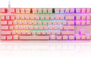 MOTOSPEED Professional Gaming Mechanical Keyboard RGB Led Backlit Wired - Picture 1 of 7