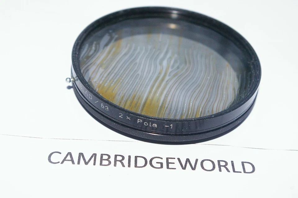 Hasselblad 63 ROTATING Polarizing Filter 2x Pola GENUINE ORIGINAL HASSELBLAD BRA - Image 1 of 1