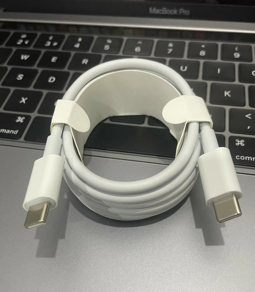 TOP QUALITY MacBook Charger Cable Type C USB-C Cable  for Pro/Air 2019-2022 - Image 1 of 4