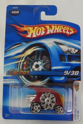 Hot Wheels motor radial para aeronaves Cyclops City primeiras edições 2006-009 - Imagem 1 de 4