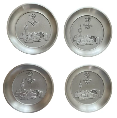 Posavasos de peltre Royal Selangor con caja Juegos Olímpicos Sydney 2000 originales vintage Foto 1 de 4