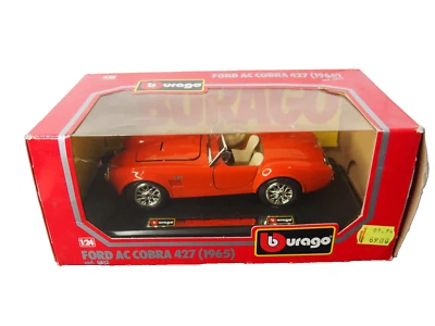 1:24 BURAGO ITALIA FORD AC COBRA 427 (1965) Foto 1 de 4