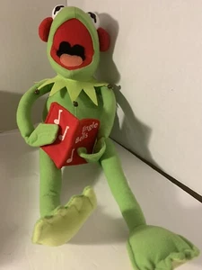 Kermit der Frosch Christmas Carol Nanco 18 Zoll bewegliches Plüschtier Stofftier - Bild 1 von 5