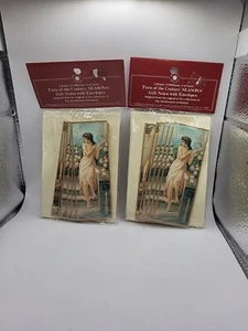 Shackman Smithsonian Turn Century Seasons Deko Geschenkkarten Vintage 2 Packungen - Bild 1 von 9