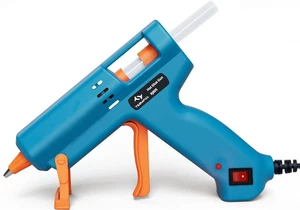 USED Hot Glue Gun Kit, 50W Mini Melt Gun with over 40pcs 130mm Glue Sticks - Picture 1 of 9