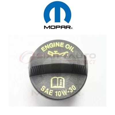 Mopar Oil Filler Cap for 2008-2011 Dodge Nitro 4.0L V6 - Engine Cylinder fk - Изображение 1 из 4