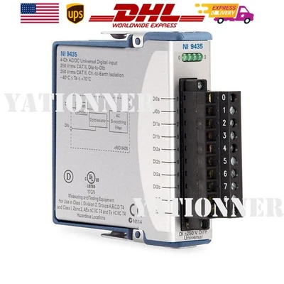 US Free TAX NEW National Instruments NI-9435 NI 9435 C Series Digital Input - Image 1 of 3