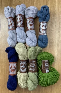 Laine Colbert DMC Tapestry Grounding Wool Large Skeins, Hanks x 8 - 20g - Craft - Picture 1 of 10