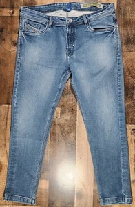 Vintage Diesel Jeans Herren 40x28 Blau Denim Skinny  - Bild 1 von 24