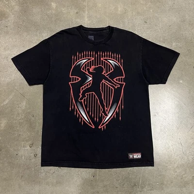 WWE Roman Reigns “It’s My Yard” Graphic T-Shirt Black Size L Authentic Wear - Image 1 of 4