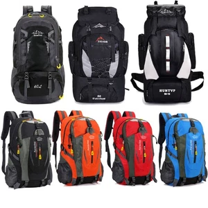 30L 60L 80L 100L Camping Hiking Backpack Waterproof Travel Rucksack Luggage Bag - Picture 1 of 36