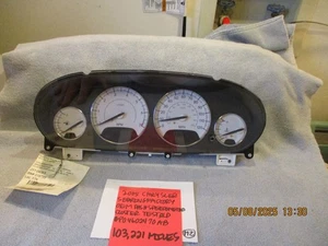 2005 CHRYSLER SEBRING FACTORY OEM DASH SPEEDOMETER CLUSTER 103,221 MILES TESTED - Picture 1 of 15