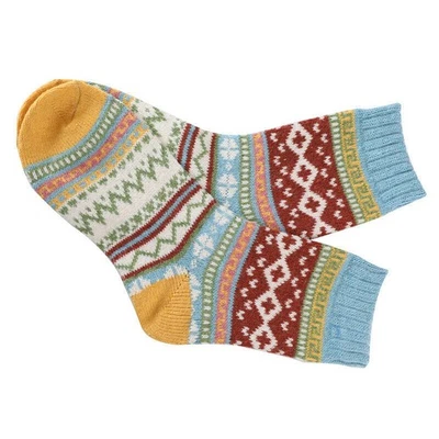 1~5 Pares Calcetines Térmicos Nórdicos Invierno Cálidos Gruesos Caminar Caminata Calcetín Chuncky NUEVO Foto 1 de 4