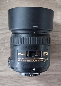 Nikon AF-S NIKKOR 40mm f/2.8G DX micro macro Original Box Very Good condition - Picture 1 of 12