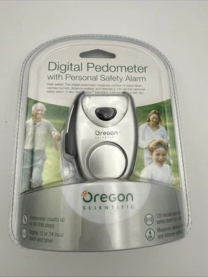 Podómetro digital Oregon Scientific PE319 con alarma de seguridad personal Foto 1 de 4
