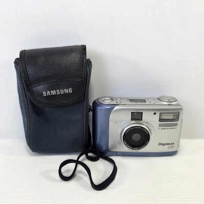 Samsung Digimax 130 1.3 MP Digital Camera Tested & Works + 64MB Memory card - Image 1 of 4