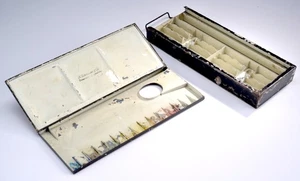 Vintage 20er Jahre H.Schmincke & Co. Düsseldorf Aquarell Palette - extrem selten - Bild 1 von 14