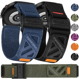 Sports Nylon Wrist Band Strap for Garmin Vivoactive 5 4 3 Forerunner Venu 2 SQ - Picture 1 of 23