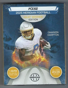 2025 Pulse Meridian Football Heat Seeker Edition Football Hobby Box 1 Autograph - Picture 1 of 1