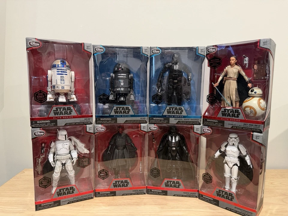 Фигурки серии Star Wars Elite (лот из 8) *лучшее предложение* - Изображение 1 из 4