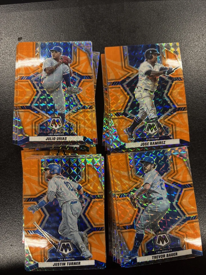 2022 Mosaic REACTIVE ORANGE Complete Your Set You Pick Baseball Card #1-300 - Image 1 of 1