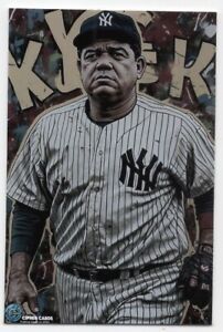 BABE RUTH BASEBALL CARD | CIPHER CARDS TRADING CARDS | ART ACEO LIMITED 2024