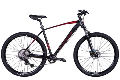 Mountainbike Hardtail MTB 29" Aluminium Scheibenbremsen Schwarz RH 53 cm Fahrrad - Bild 1 von 3
