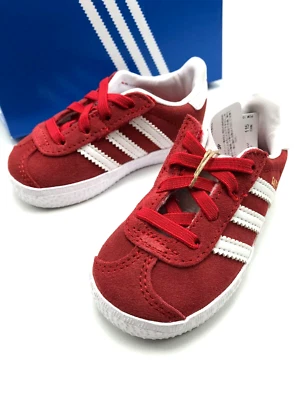 ADIDAS Gazelle Comfort EL Better Scarlet Cloud Blanco IH0362 Zapatos para niños pequeños 5K-10K Foto 1 de 4