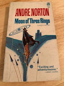 MOON OF THREE RINGS ANDRE NORTON 1967 ACE #H-33 PAPERBACK PB - Imagen 1 de 3
